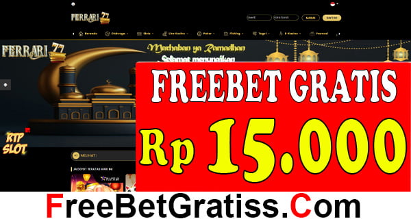 FERRARI77 Freebet Gratis Tanpa Deposit Rp 15 RibuKebutuhan para penggemar taruhan online di Indonesia yang ingin bermain game