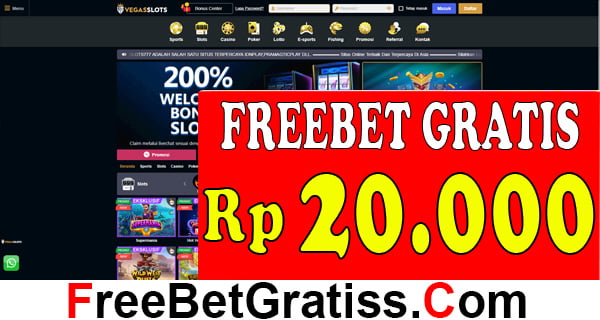 VEGASSLOTS FREEBET GRATIS Rp 20.000 TANPA DEPOSITBermain permainan daring menawarkan banyak kenyamanan bagi semua pemain.