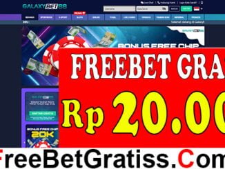 GALAXYBET88 memberikan kesempatan kepada rekan bettor untuk mendapatkan bonus Freebet Gratis Tanpa Deposit sebesar Rp 20 Ribu.