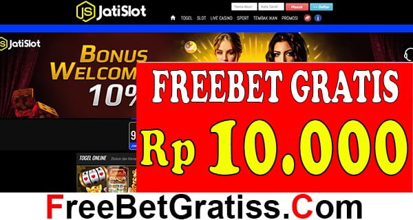 JATISLOT FREEBET GRATIS Rp 10.000 TANPA DEPOSIT Tentunya memilih situs taruhan online terbaik yang memiliki sistem permainan 100% fair play