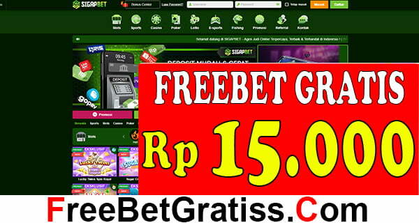 SIGAPBET Freebet Gratis Tanpa Deposit Rp 15 Ribu Banyaknya minat penggemar judi online di Indonesia mendorong munculnya banyak situs agen