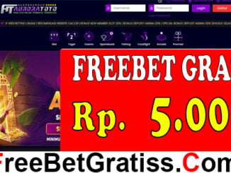 AURORATOTO FREEBET GRATIS Rp 5.000 TANPA DEPOSIT Pada saat ini, para pemain dapat dengan mudah menemukan situs permainan taruhan online