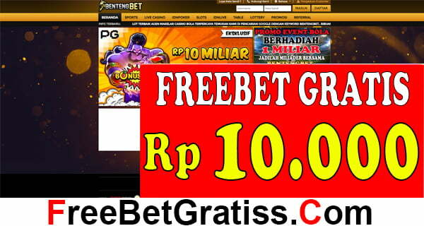 BENTENGBET FREEBET GRATIS Rp 10.000 TANPA DEPOSIT Banyaknya minat masyarakat Indonesia dalam bermain judi online menciptakan banyak situs