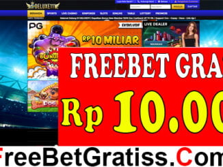 DELUXE111 FREEBET GRATIS Rp 10.000 TANPA DEPOSIT Selamat datang lagi di situs BagiFreeBet. Semoga keberuntungan selalu menyertai Anda