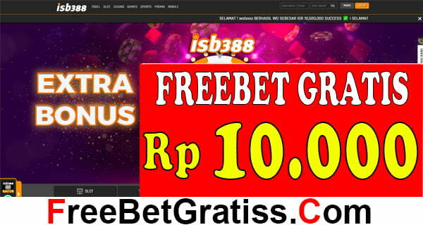 ISB388 FREEBET GRATIS Rp 10.000 TANPA DEPOSIT Banyaknya minat para penggemar judi online di Indonesia dalam bermain game taruhan online