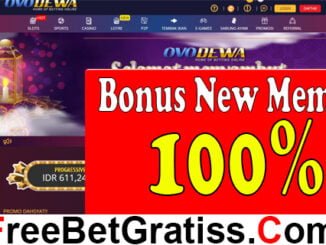 OVODEWA BONUS WELCOME 100% DIDEPAN NEW MEMBER Kemajuan teknologi yang terus berkembang mempermudah permainan taruhan game online