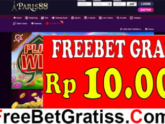 PARIS88 Freebet Gratis Rp 10.000 Tanpa Deposit Saat ini, menjumpai daftar situs perjudian online untuk pemain sudah tidak sulit dilakukan
