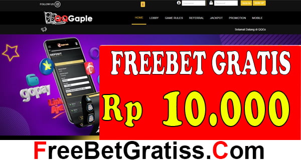 QQGAPLE FREEBET GRATIS Rp 10.000 TANPA DEPOSIT Bermain game secara online memberikan banyak kemudahan bagi semua pemain