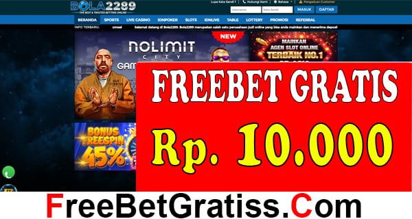 BOLA2289 FREEBET GRATIS Rp 10.000 TANPA DEPOSIT Situs forum blog yang menyediakan informasi terbaru tentang freebet gratis tanpa deposit