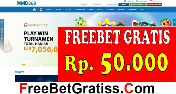 CMD368 FREEBET GRATIS Rp 50.000 TANPA DEPOSIT Banyaknya minat dari penggemar taruhan online di Indonesia dalam bermain game taruhan online