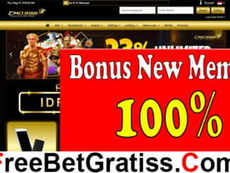 CMD398 BONUS WELCOME 100% NEW MEMBER Mudah bagi para pemain untuk menemukan daftar situs permainan taruhan online pada saat ini