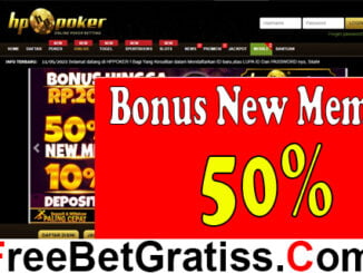 HPPOKER BONUS WELCOME 50% DIDEPAN NEW MEMBER Selamat datang kembali di situs Freebet Gratis. Kami mengucapkan salam jackpot