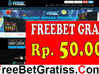 MISTERITOGEL FREEBET GRATIS Rp 50.000 TANPA DEPOSIT Kami mengucapkan terima kasih atas kunjungan Anda kembali ke forum situs freebet gratis