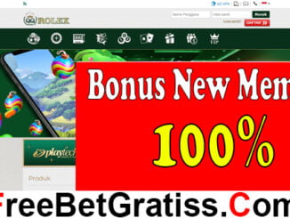 QQROLEX BONUS WELCOME 100% NEW MEMBER Salam kembali di situs FreeBetgratis. Kami mengucapkan selamat datang,semoga Anda selalu keberuntungan