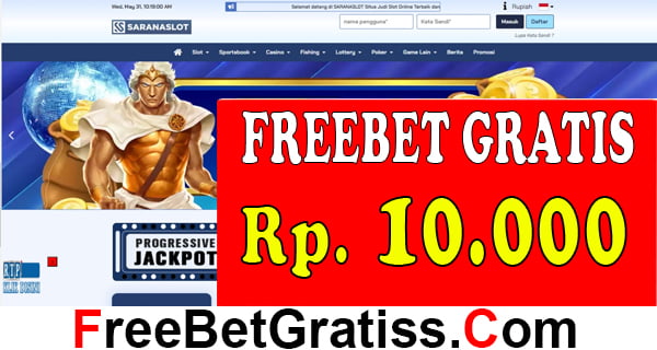SARANASLOT FREEBET GRATIS Rp 10.000 TANPA DEPOSIT Banyaknya minat dari penggemar taruhan online di Indonesia yang ingin bermain game taruhan