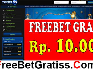 TOGEL55 FREEBET GRATIS Rp 10.000 TANPA DEPOSIT Mengenai memilih platform taruhan online terbaik dengan sistem permainan yang fairplay