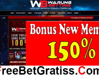 WARUNGBETTING BONUS 150% NEW MEMBER Memilih situs judi online terbaik yang menjamin 100% fair play dalam sistem permainannya