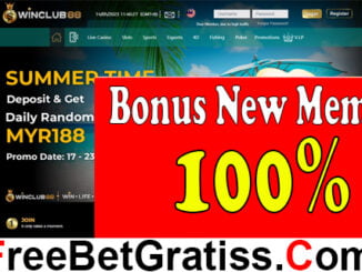 WINCLUB88 BONUS 100% NEW MEMBER Selamat kembali di situs freebet gratis. Semoga anda selalu beruntung dan mendapatkan jackpot