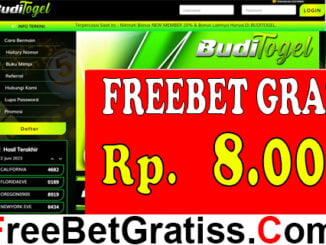 BUDITOGEL FREEBET GRATIS Rp 8.000 TANPA DEPOSIT Halo para penggemar taruhan! Mungkin saat ini Anda sedang mencari informasi freebet gratis