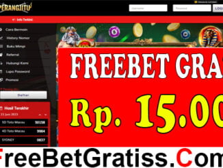 PERANGJITU FREEBET GRATIS Rp 15 RIBU TANPA DEPOSIT Kemajuan teknologi yang terus berkembang mempermudah akses dan kenyamanan bermain game