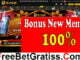 SLOTMANIA BONUS 100% NEW MEMBER Bermain permainan online memberikan berbagai kemudahan kepada semua pemainnya