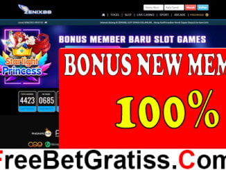 ZENIX88 BONUS 100% NEW MEMBER Setiap pemain diharapkan untuk memilih dan bermain hanya di situs taruhan online